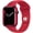 Red, variant on Pre-Owned Apple Watch Series 7 45MM Midnight Aluminum Case Midnight Sport Band, 5 Each
