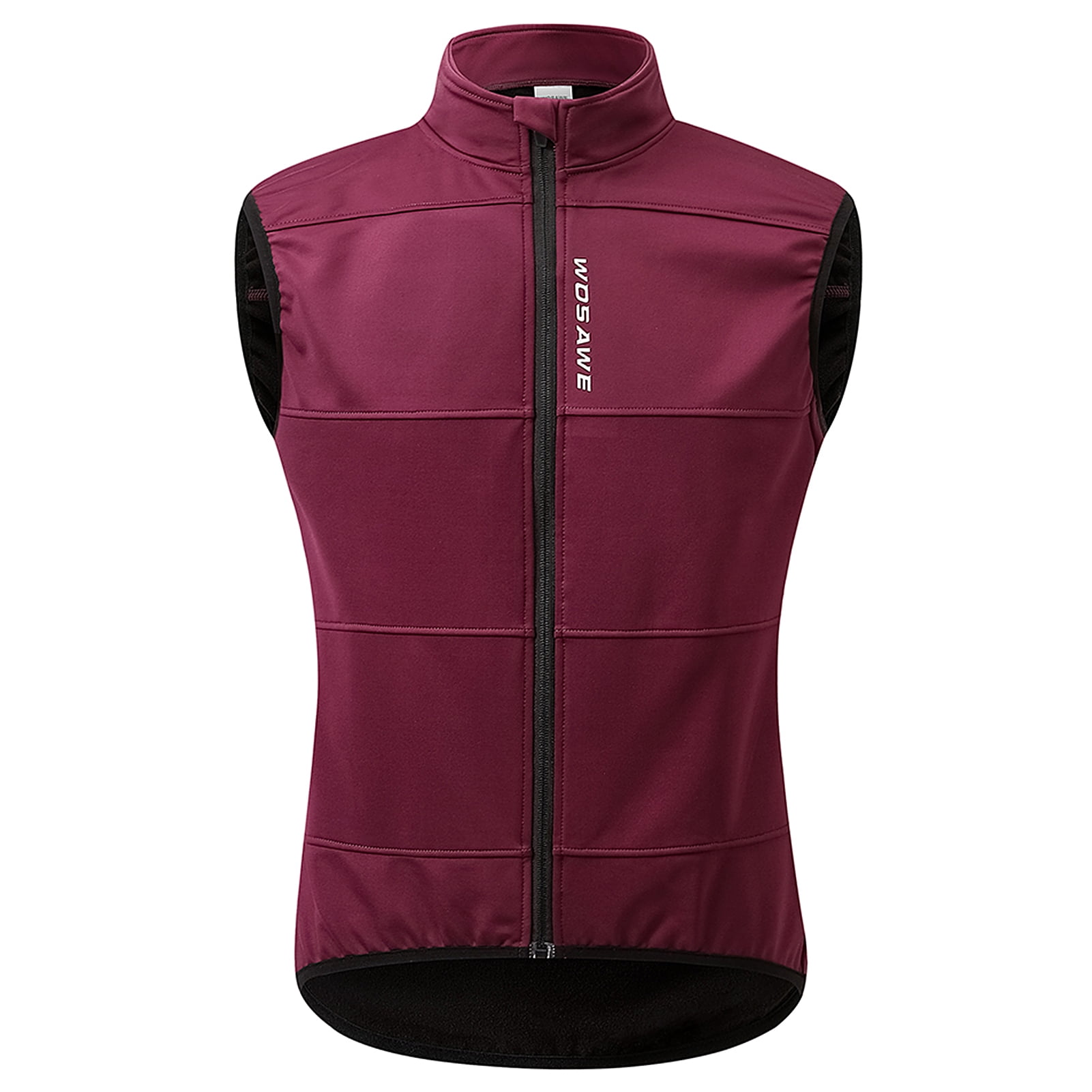 WOSAWE-Veste de Cyclisme à Manches sulfpour Homme,Vêtement Coupe-Vent