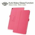 thumbnail image 4 of Epicgadget Samsung Galaxy Tab A8 (2022) 10.5” Case with Screen Protector, PU Leather Stand Cover for Samsung Tab A8 10.5 Inch SM-X200/X205 with 2 Pieces Galaxy Tab A8 10.5" Tempered Glass (Pink), 4 of 6
