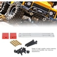 thumbnail image 2 of ZOUSSIQI RC Metal Servo Fixed Mount Bracket Upgrade Parts Accessory for MN/WPL RC Car CA919-34610, 2 of 9