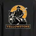 thumbnail image 3 of Yellowstone - Rip Rideing Horseback - Men's Long Sleeve T-Shirt, 3 of 6