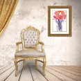 thumbnail image 3 of Dixon, Samuel 23x32 Gold Ornate Wood Framed with Double Matting Museum Art Print Titled - My Red Tulips II, 3 of 4