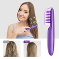 thumbnail image 3 of Detangling Hair Brush for Women, Men & Children - Does Not Pull - Strengthening Blow Drying Brushes for Wet, Curly & Straight Hair - Unique Spiral Bru, 3 of 5