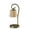 Antique Brass with Natural Rattan, variant on Simplee Adesso Perry Candle Warmer Lamp with Timer - Dimmable Wax Melt Heater, 3 Lighting Modes & Auto Shutoff
