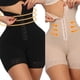 thumbnail image 2 of Womens High Waisted Invisible Body Shaper Shorts Hook Front Tummy-Control Boyshorts Butt Lifter Thigh Slimmer Shapewear off white XXXL, 2 of 4