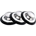 thumbnail image 1 of Sink Stoppers, Stainless Steel Kitchen Sink Stopper, 85mm Diameter Large Wide Rim, 3pcs, 1 of 4