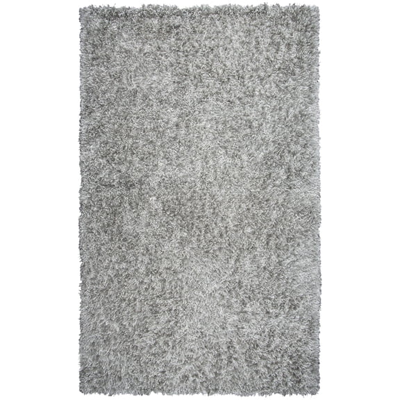 Alora Decor Pearl 9' x 12' Solid Lt. Gray Hand-Tufted Area Rug
