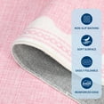 thumbnail image 3 of Scalloped Edge Indoor Area Rug Machine Washable Carpet Boho Area Rug Low Pile Decor Pet Friendly Carpet for Living Room, Home Office, Nursery, 3 of 8