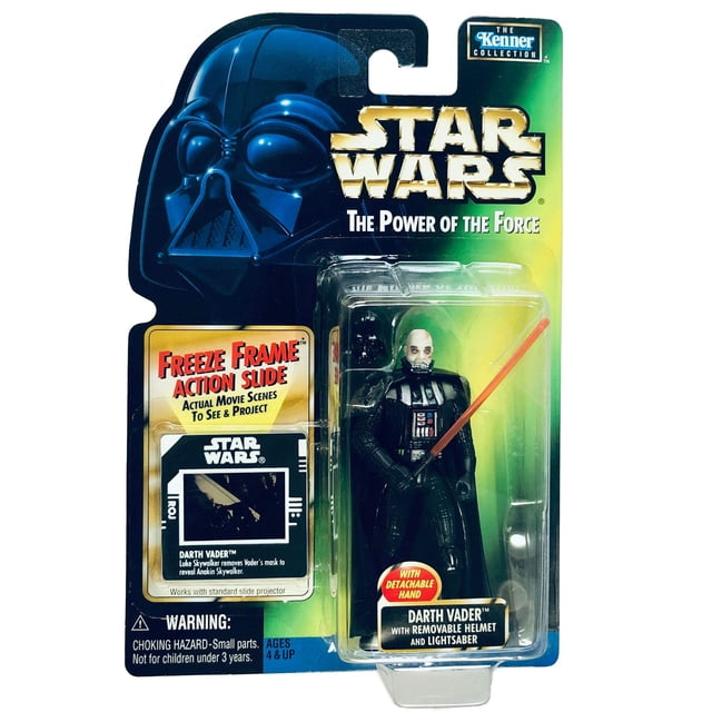 Figura de acción Hasbro Star Wars POTF2 Darth Vader con casco