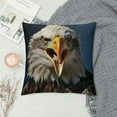 thumbnail image 2 of Orinice bald eagle Graphic Decorative Men Women Boy Girl Room Cushion Throw Pillow Cover for Home Couch Living Room Bed Sofa Square Pillow Covers 1PC 12x12in, 2 of 5