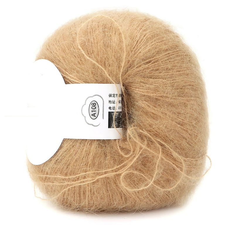 Uheoun Bulk Yarn Clearance Sale for Crocheting, Soft Mohair Knitting Wool  Yarn DIY Shawl Scarf Crochet Thread Supplie E