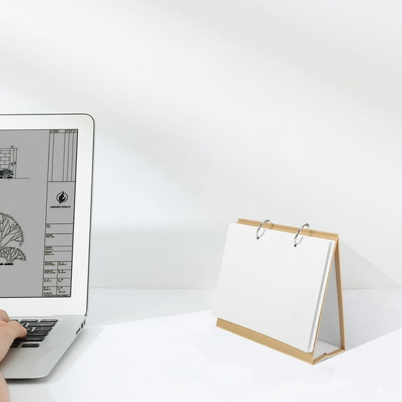 Masteelf Detachable Flip Calendar with Blank Pages Versatile A5 Desk Calendar for Creative Projects Blank Desk Calendar Table Calendar Planner