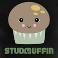 thumbnail image 3 of CafePress - Super Cute Stud Muffin - Women's Dark Pajamas, 3 of 4