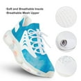 thumbnail image 3 of Icy Blue Icy Background Blueish Icy Walking Shoes for Men Woman Lightweight Tennis Fashion Elastic Sports Shoes Cushion Basketball Shoes, 3 of 7
