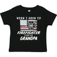 thumbnail image 3 of Inktastic When I Grow up I want to be a Firefighter Like my Grandpa Boys or Girls Toddler T-Shirt, 3 of 5