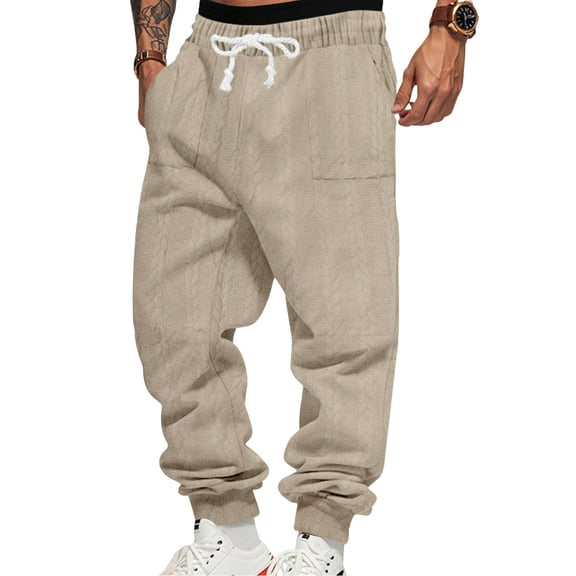 Breathable Outdoor Pants Men's Jogging Sports Pants Fashion Men's Clothing Lightweight Draped Sweatpants for Men Men's Comfortable Long Pants Fitness Running Training Trousers