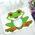 thumbnail image 1 of EREHome Cutesy Tree Frog Flashing Wide Smile Doormat Bath Mat Rug Entrance Rug Floor Mats 23.6x15.7 Inch, 1 of 1