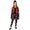 D382/Red, variant on Afdoent Little Girls Clothes Ringmaster Dress Pants Hat Tie Set Kids Outfits For Girls Birthday Party Halloween Dress Up Clothes 7-8 Years