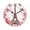 style-2, variant on Eiffel Tower with Flowers Cherry Blossom Trees Word Saying Big Wall Clock Home Decor Art Watch Living Room Gift