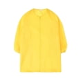 thumbnail image 1 of Kids Painting Smock Front Zipper Kids Smock for Cooking Painting Handwork Yellow XL, 1 of 9