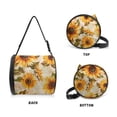 thumbnail image 6 of SEANATIVE Vintage Sunflower Hanging Toilet Paper Holder for Home Office Washable Round Paper Towel Bag Tissue Box Cover Household Accessories Car Paper Organizer Dispenser, 6 of 7