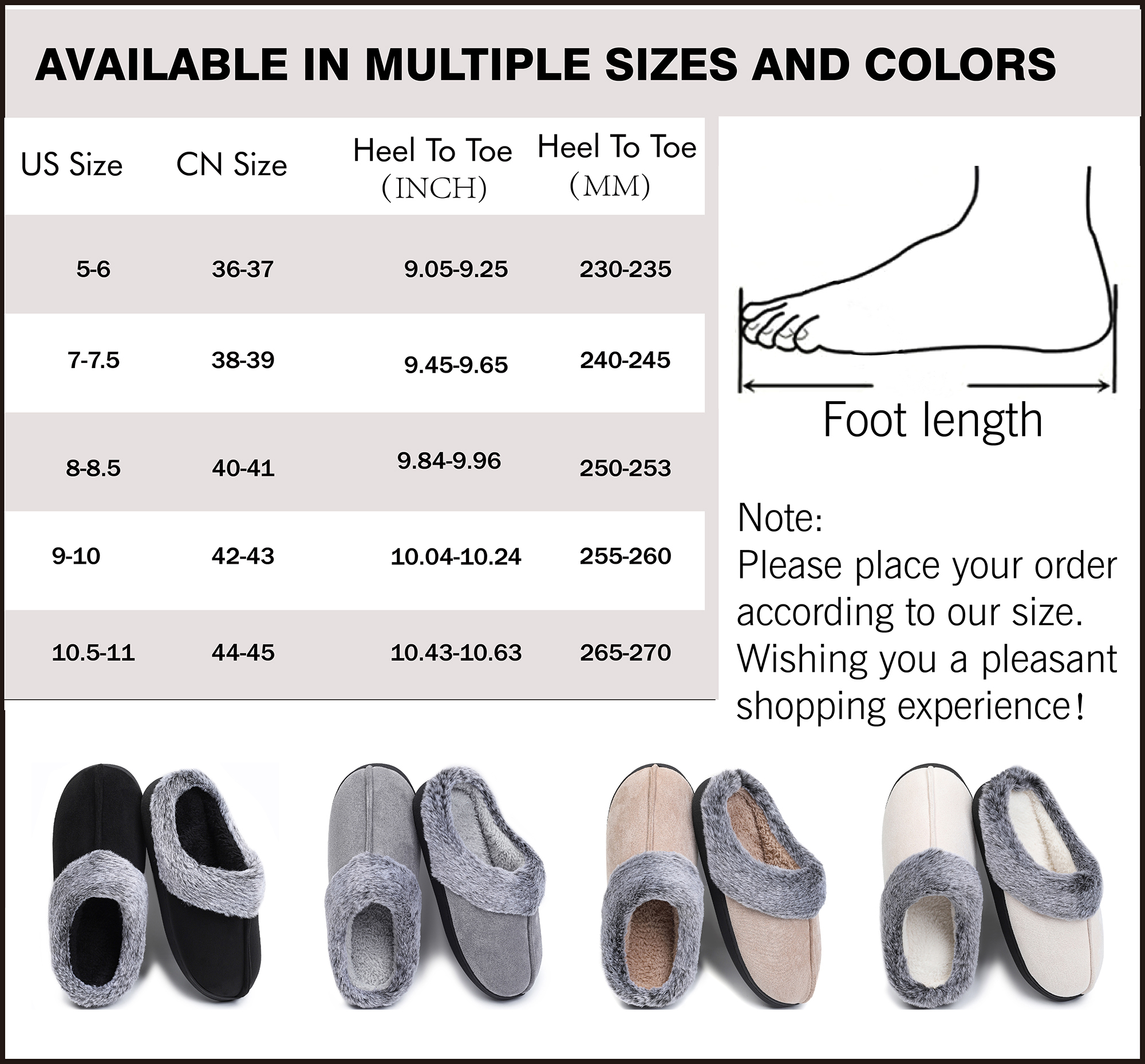 Northblanc Women's Fuzzy Memory Foam House Slippers photo 7