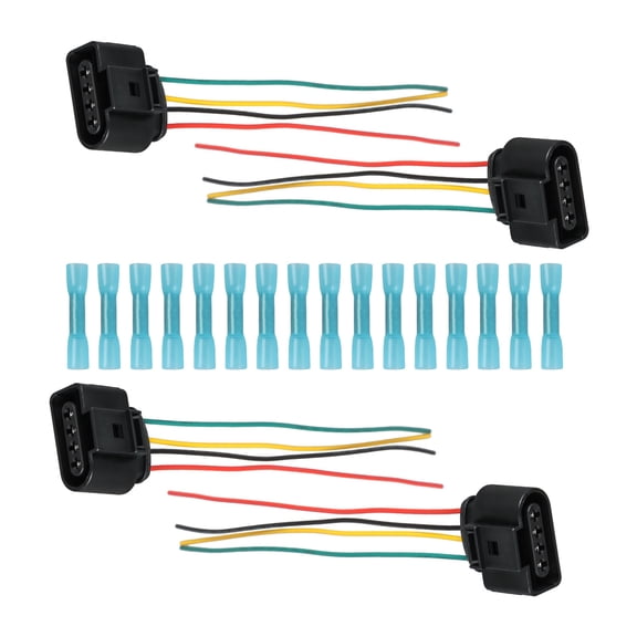 4Pack NEW Ignition Coil Connector Harness Plugs for Audi A3 A4 A5 A6 A7 A8 Q5 Q7