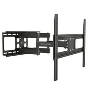 Full Motion TV Wall Mount for 37-70 inch Curved/Panel TVs up to VESA 600 and 110 Lbs