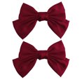 thumbnail image 1 of Grand Nœud pour Cheveux, 2 Pcs Pinces à Cheveux Nœud pour Femmes Filles Nœud Rouge pour Cheveux Barettes Nœud en Satin Accessoires pour Cheveux pour Femmes par, 1 of 5