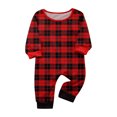 thumbnail image 3 of Lvotionpl 2026 Family Matching Christmas Pajamas Set, Christmas PJs for Men Women s, Long Sleeve Tops and Pants, Holiday Family Sleepwear, Xmas Pajama Sets, 3 of 4