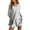 149#White, variant on dzxyzu Women's Round-Neck Print Pockets Short Sleeve Casual Jumpsuit Short Pants Leggings For Women Green Leggings Crop