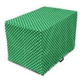 thumbnail image 1 of Abstract Green Dog Crate Cover, Polka Dots Repetitive Simple Monochrome Design Geometric Rounds, Easy to Use Pet Kennel Cover Small Dogs Puppies Kittens, 7 Sizes, Green and White, by Ambesonne, 1 of 1