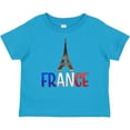 thumbnail image 3 of Inktastic France Eiffel Tower Flag in Text Boys or Girls Baby T-Shirt, 3 of 5