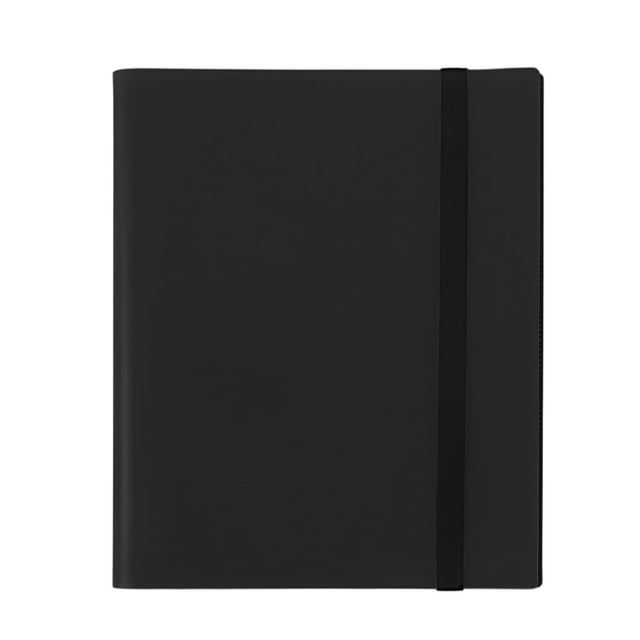 9-Pocket Trading Card Binder with 360 Side-Loading Pockets – Waterproof Album for Sports Cards, Football, Baseball, MTG, and Collectible Cards with Secure Elastic Straps