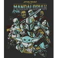 thumbnail image 2 of Women's Star Wars: The Mandalorian Protect The Child  Graphic Tee Black 2X Large, 2 of 4