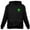 Black, variant on TeeStars - Neon Green Alien Head - I Believe Alien Face Print UFO Hoodie X-Large Red