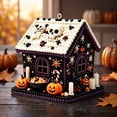 thumbnail image 7 of Eagokdc Pearl Painting Kit Halloween Wooden House Shaped Diamond Art Kits for Adults, Home Decor Art Craft Kit Upgraded Beads Craft for Holiday Family Activity, 7 of 7