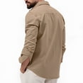 thumbnail image 4 of Camisa funcional de manga larga para hombre con protección UV UPF50+ para senderismo, 4 of 5
