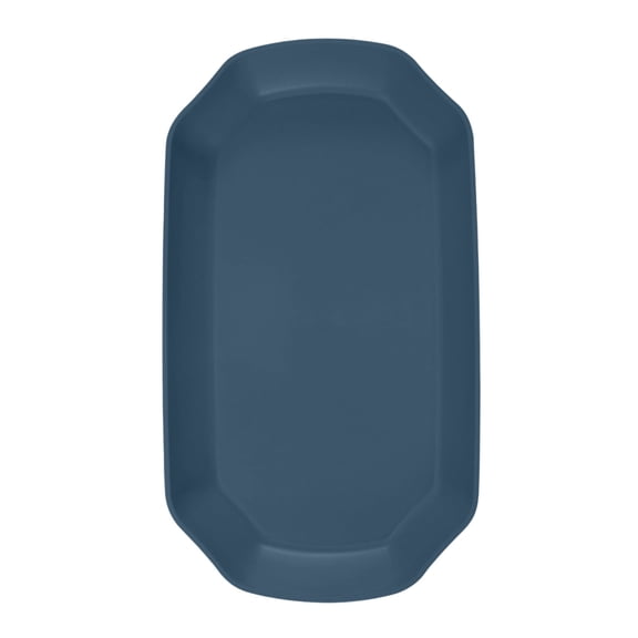 JVBTVB Restaurant-Grade Octagonal Tray, Anti-Slip Plastic Serving Tray for Burgers, Sandwiches, Fast Food, Cafeterias, Diners & Home Kitchen Use