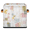 Multicolor 1, variant on CURLYOOT Vintage Blossom Wildflower 11 x 11 Inch Cube Storage Bin, Decorative Storage Cube Foldable Basket with Leather Handle, Fabric Bin for Closet Shelves Home Organizer