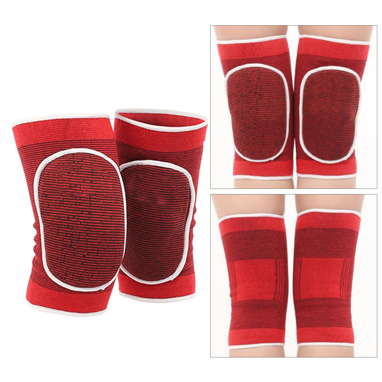 EULANT Knee Pads, Thick Sponge Collisioned Kneepads for Sports & Work,  Protective Knee Support Sleeve for Basketball Wrestling Football Volleyball