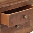 thumbnail image 5 of vidaXL TV Stand 43.3"x11.8"x15.7" Rough Mango Wood, 5 of 9