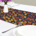 thumbnail image 4 of Yayeee Table Runner 70 inches Long Home Kitchen Dinning Party Decoration, Yellow Floral, 4 of 7