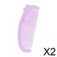 thumbnail image 1 of 2 Peines De Bolsillo Para Niña, Peine Para Peluquería, Herramienta De Peluquería, Color Morado, 1 of 8