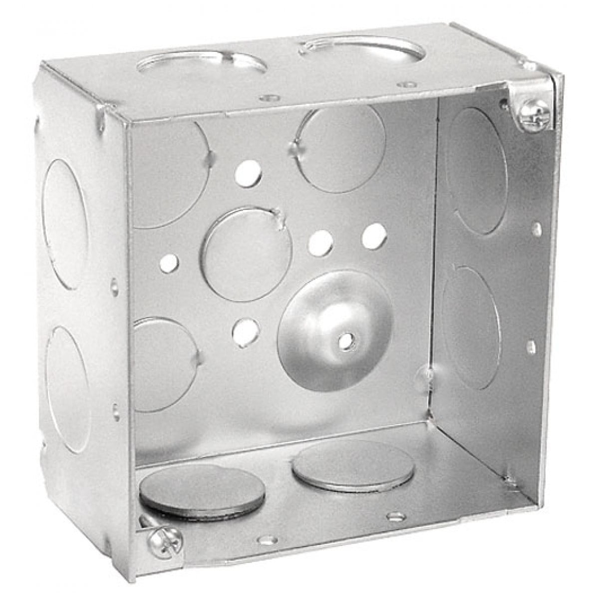 5 Pcs 4 Square Junction Box 2 1 8 In Deep 8 3 4 In Side