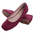 thumbnail image 4 of Vestido plano burdeos Shoes SAILING LU para mujer, talla 10.5, espuma viscoelástica, 4 of 7