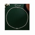 thumbnail image 5 of Handmade Gemstone Beaded Strand Necklace for Women,Colorful Boho Bead Choker Necklace Natural Stone Freshwater Pearl Surfer Beach Necklace, 5 of 6