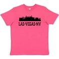 thumbnail image 3 of Inktastic Las Vegas Nevada City Skyline Youth T-Shirt, 3 of 5