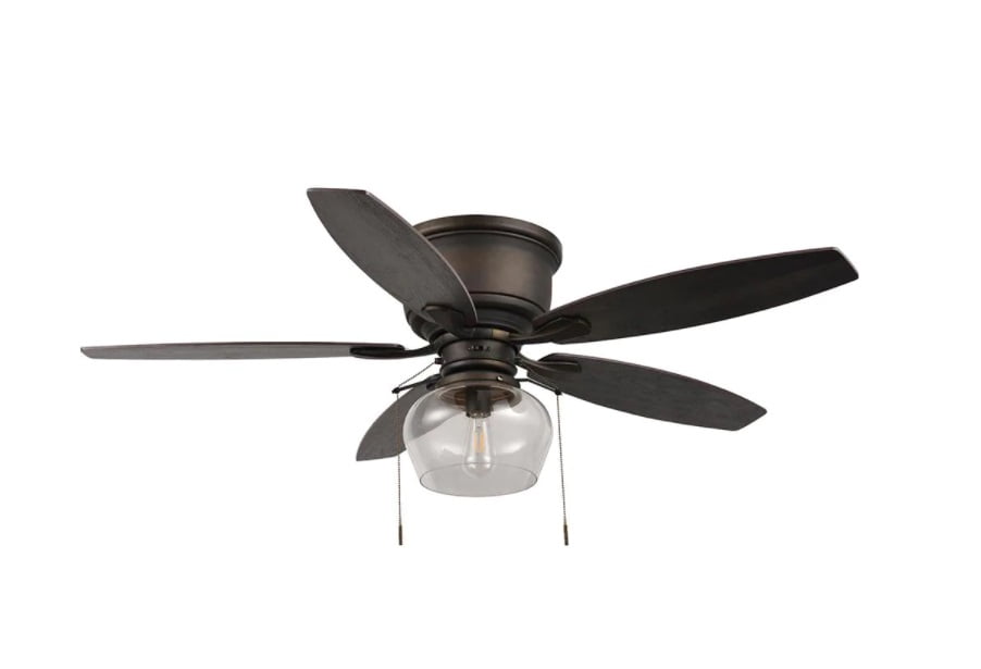 Hampton Bay Larson 52 in. LED White 