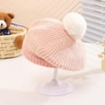 thumbnail image 4 of YooGuoGuo Little Girl's Knit Beret Hat with Pompom Winter Warm Beanie Cap Artist Hat, 4 of 8